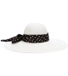 Mcq Alexander Mcqueen Blanche Straw Hat