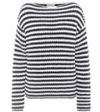 P.e Nation Striped Cotton-blend Sweater
