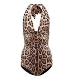 Dolce & Gabbana Leopard-printed Swimsuit