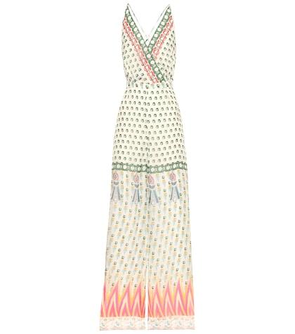 Temperley London Millais Printed Silk-chiffon Jumpsuit