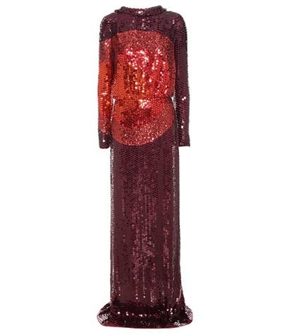 Tom Ford Sequin-embellished Silk Gown