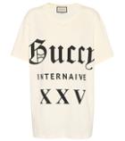 Gucci Guccy Internaive Xxv Cotton T-shirt