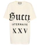Gucci Guccy Internaive Xxv Cotton T-shirt