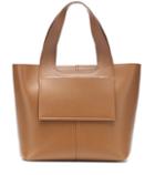 Gianvito Rossi Apron Leather Tote