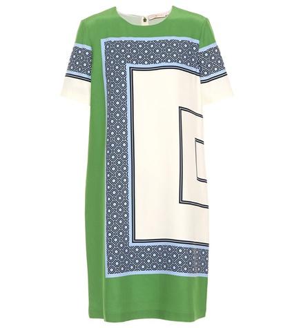 Tory Burch Scarf-print Silk Dress
