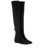 Aquazzura All I Need Faux Suede Over-the-knee Boots