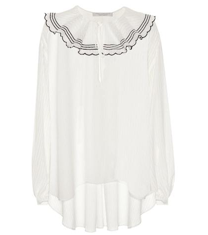 Philosophy Di Lorenzo Serafini Oversized Voile Top