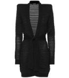 Alexandre Vauthier Mohair-blend Cardigan