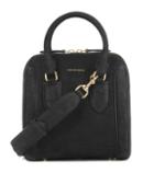 Versace Medium Heroine Nubuck Suede Shoulder Bag