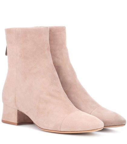 Diane Von Furstenberg Suede Ankle Boots