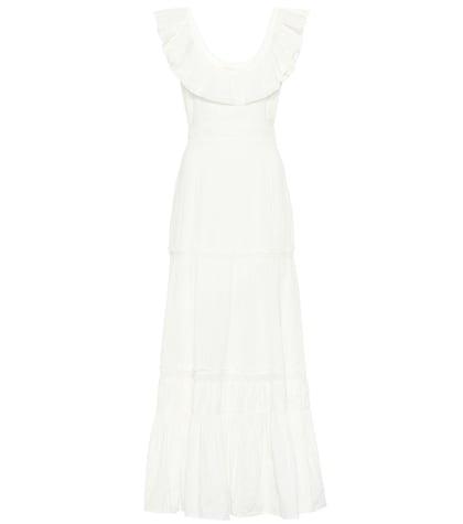 Loveshackfancy Joanne Embroidered Cotton Dress