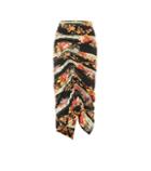 Preen By Thornton Bregazzi Monna Floral Stretch Crêpe Skirt