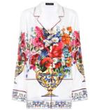 Etro Floral-printed Silk Shirt