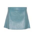 Chlo Leather Miniskirt