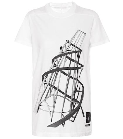 Rick Owens Drkshdw Printed Cotton T-shirt