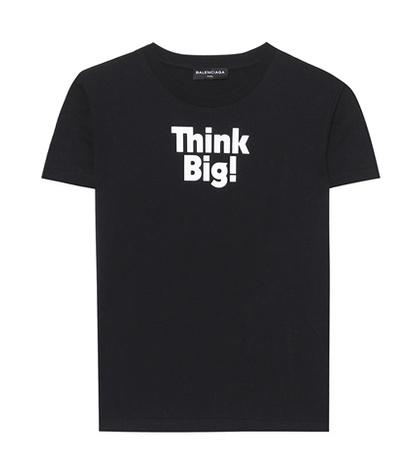 Balenciaga Kids' Printed Cotton T-shirt