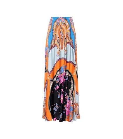 Etro Floral-printed Maxi Skirt