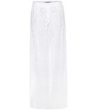 Valentino Broderie Anglaise Wide-leg Trousers