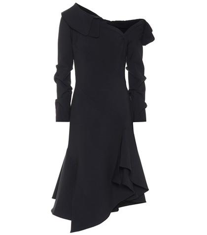 Monse Asymmetric Draped Dress