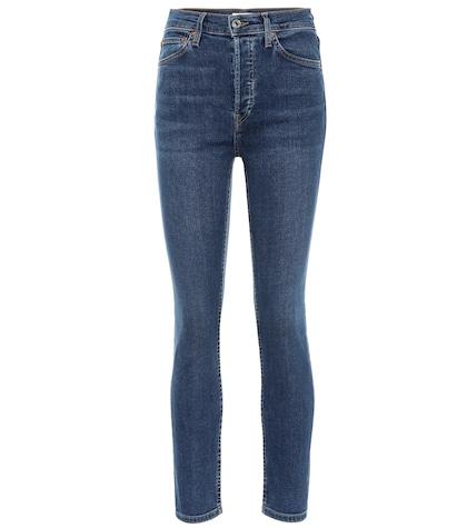 A.p.c. Ultra Stretch Cropped Skinny Jeans
