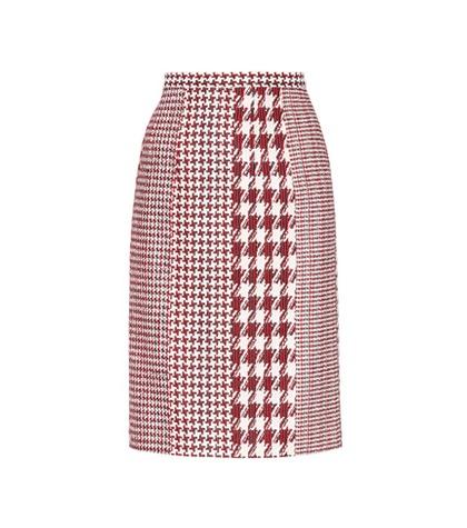 Oscar De La Renta Tweed Skirt