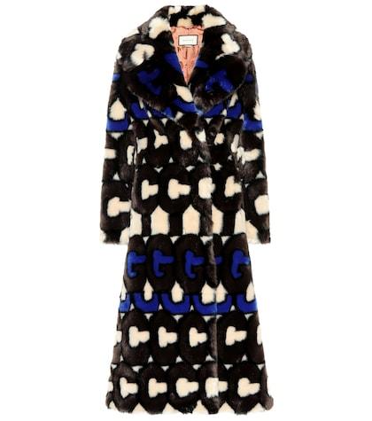 Gucci Faux Fur Coat