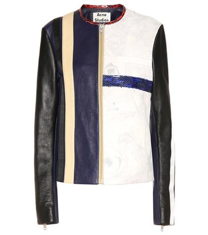 Acne Studios Maylor Leather Jacket