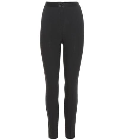 Gianvito Rossi Virgin Wool And Silk Blend Trousers