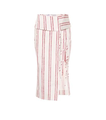 Altuzarra Obi Stretch Cotton Skirt