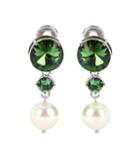 Prada Crystal-embellished Clip-on Earrings