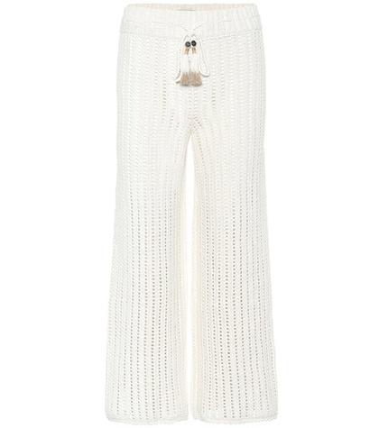Simon Miller Sita Crochet Cotton Trousers