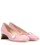Balenciaga Arielle Embellished Patent Leather Pumps