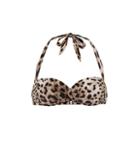 Vetements Leopard-print Bikini Top