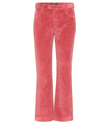 Roksanda Reo Cropped Corduroy Trousers