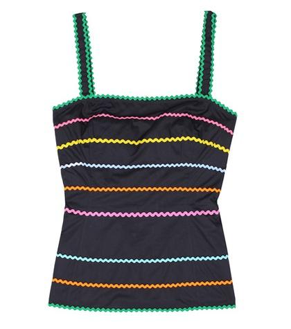 Three Graces London Cotton Peplum Top