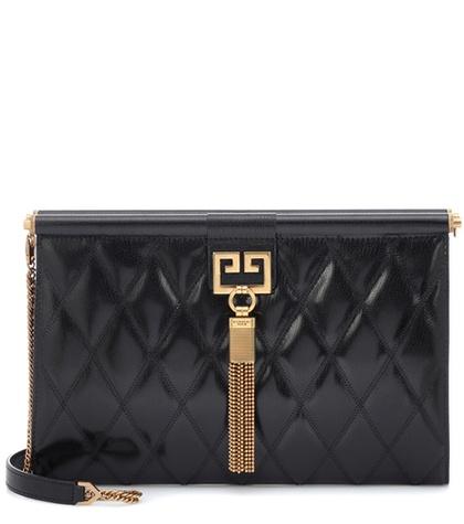 Acne Studios Gem Medium Quilted Leather Clutch