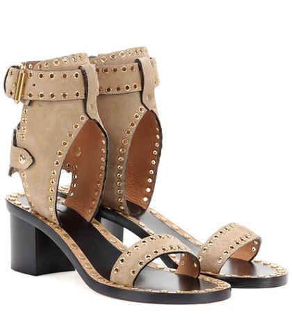 Isabel Marant Exclusive To Mytheresa.com – Jaeryn Embellished Suede Sandals
