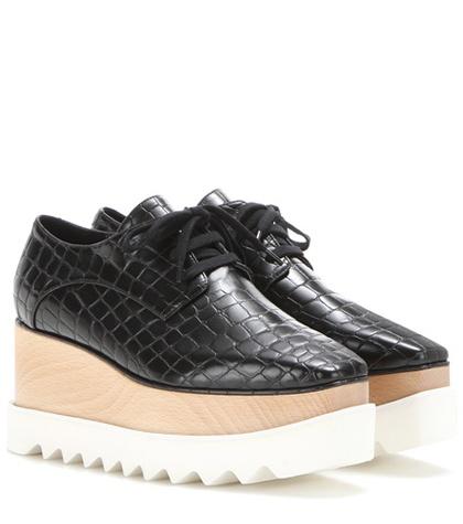 Stella Mccartney Scarpa Platform Derby Shoes
