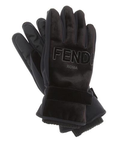 Gucci Velvet Gloves