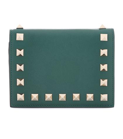 Grlfrnd Valentino Garavani Rockstud Leather Wallet
