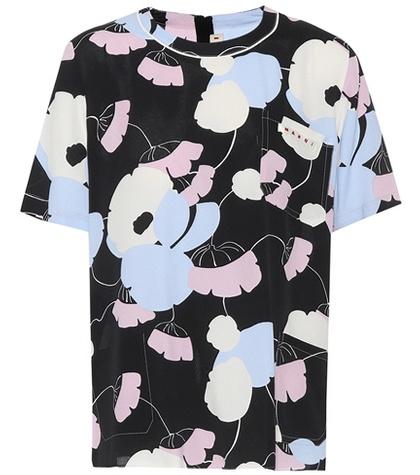 Marni Floral-printed T-shirt