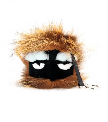 Fendi Bag Bugs Charm With Fox, Mink And Rabbit Fur