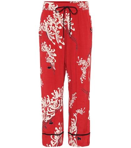 Mcq Alexander Mcqueen Printed Trousers