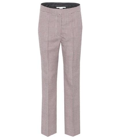 Stella Mccartney Wool Houndstooth Trousers