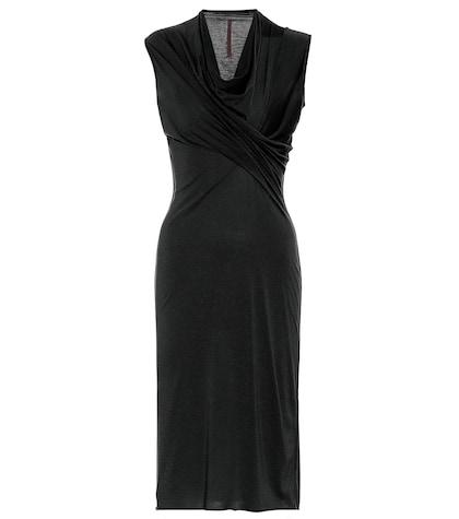 Rick Owens Lillies Cotton-blend Midi Dress