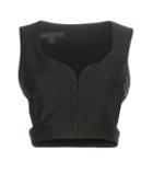 Charlotte Olympia Cotton And Silk-blend Bustier Top