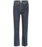 Christian Louboutin Stovepipe High-rise Straight Jeans