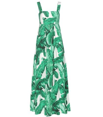 Dolce & Gabbana Printed Cotton Maxi Dress