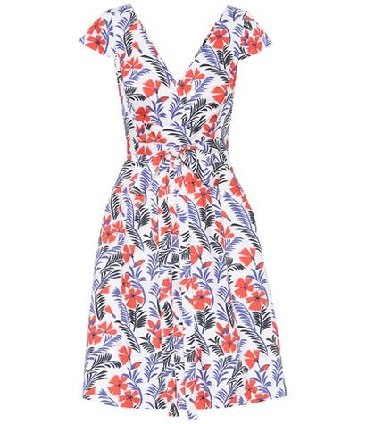 Tod's Printed Stretch-cotton Dress