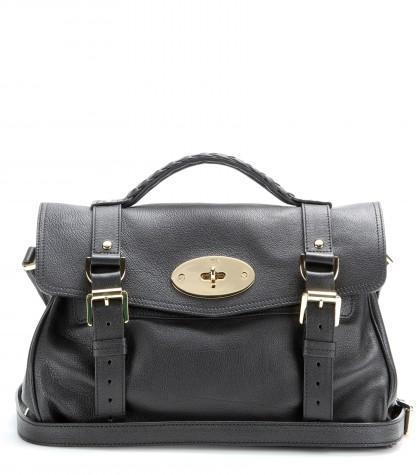 Mulberry Alexa Polished Leather Satchel